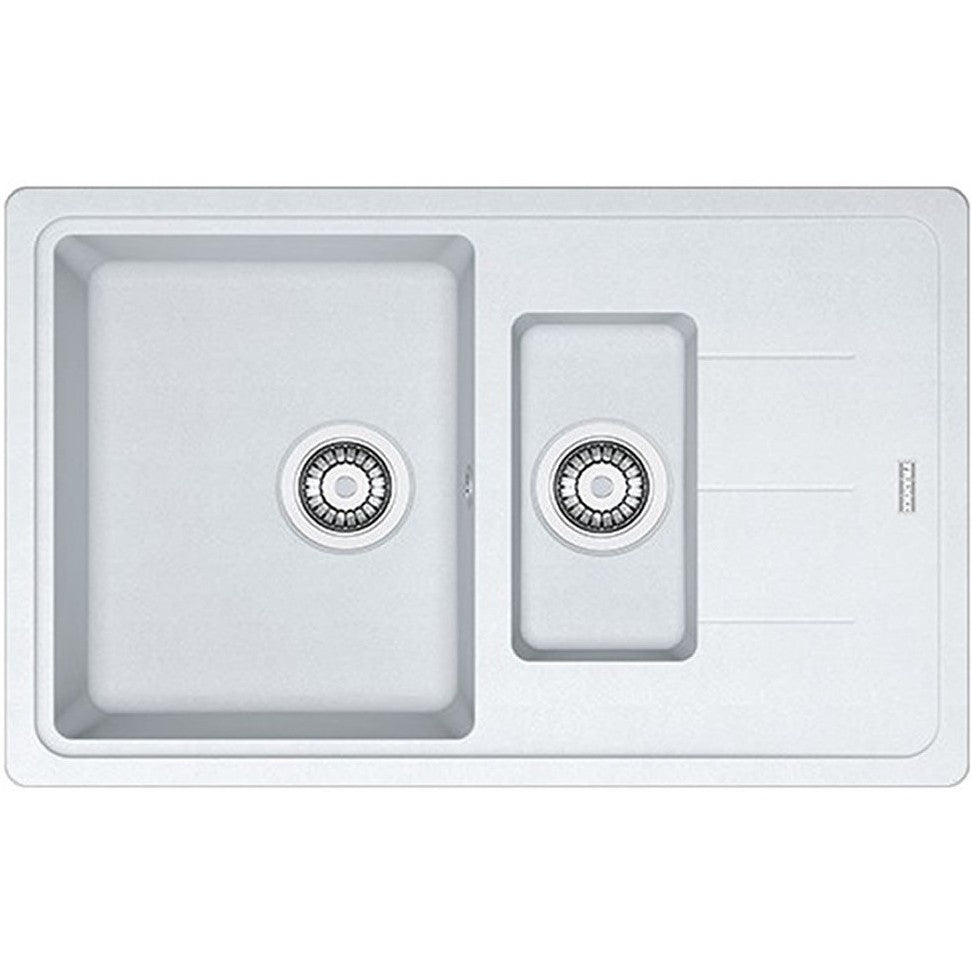 Franke Basis BFG 651-78 Chiuveta bucatarie granit fragranite 78x50 cm, alb