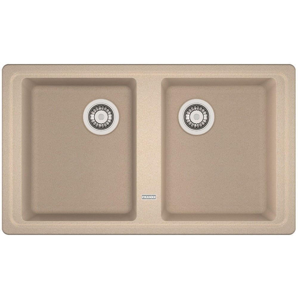 Franke Basis BFG 620-86 Set chiuveta bucatarie granit 86x50 cm si baterie bucatarie monocomanda, Avena