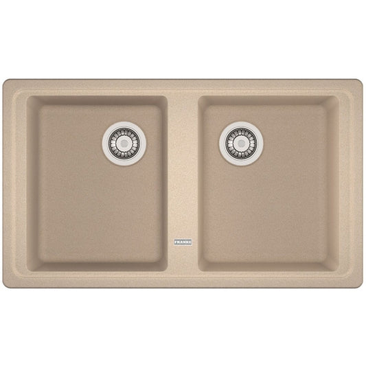 Franke Basis BFG 620-86 Set chiuveta bucatarie granit 86x50 cm si baterie bucatarie monocomanda, Avena