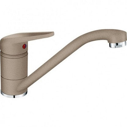 Franke Malta BSG 611-78 Set chiuveta bucatarie granit 78x50 cm si baterie monocomanda, bej inchis (oyster)