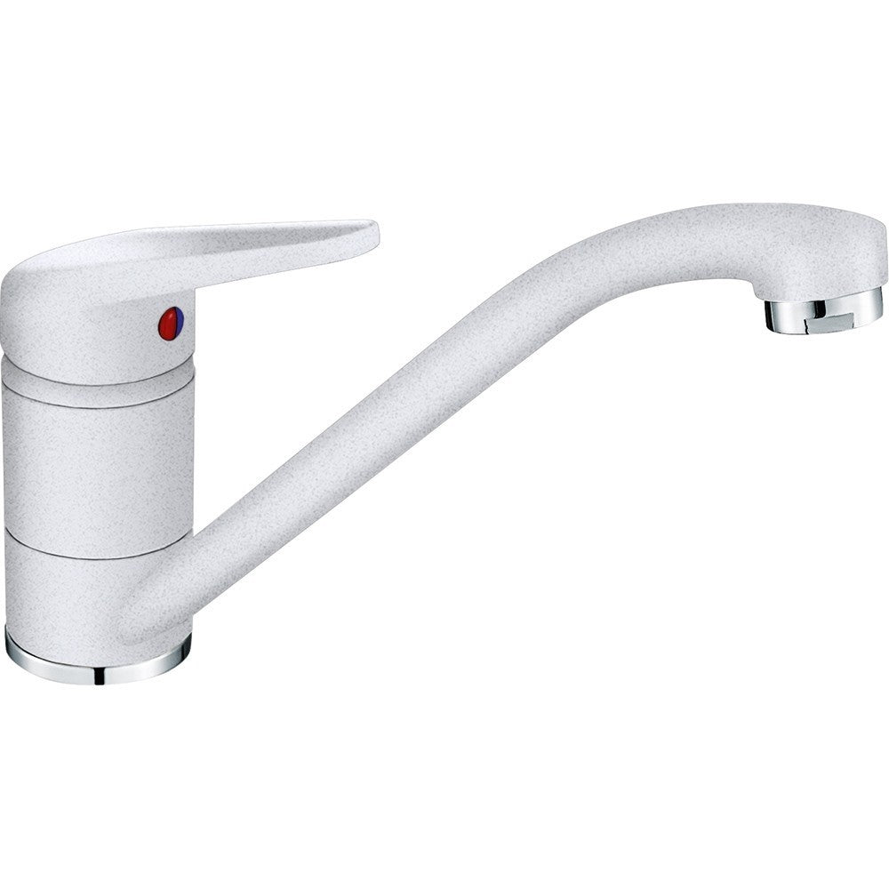 Franke Novara Plus Baterie chiuveta bucatarie monocomanda, alb