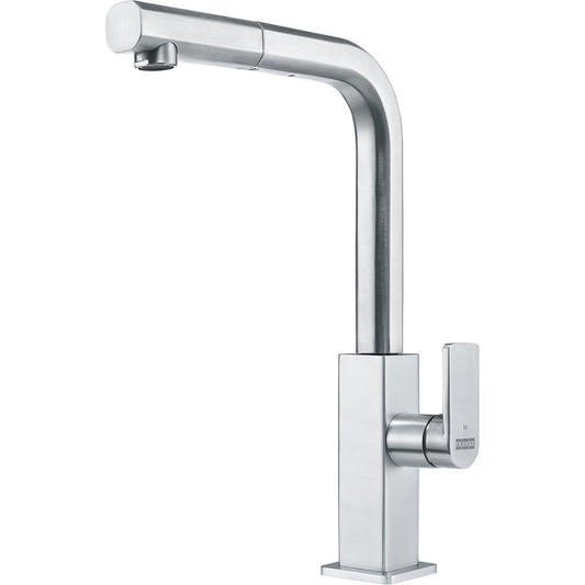 Franke Mythos Baterie chiuveta bucatarie monocomanda cu dus extractibil, crom mat