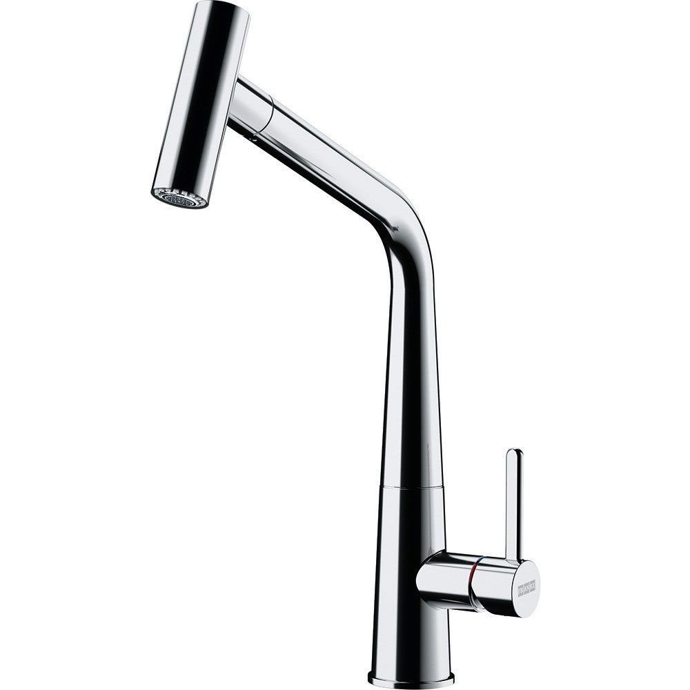 Franke Icon Baterie chiuveta bucatarie monocomanda cu dus extractibil, jet dublu, crom