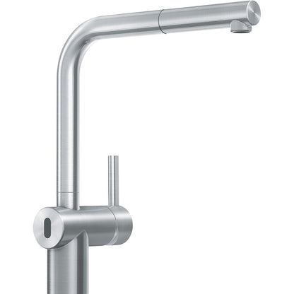 Franke Atlas Sensor Baterie chiuveta bucatarie monocomanda electronica cu dus extractibil, crom