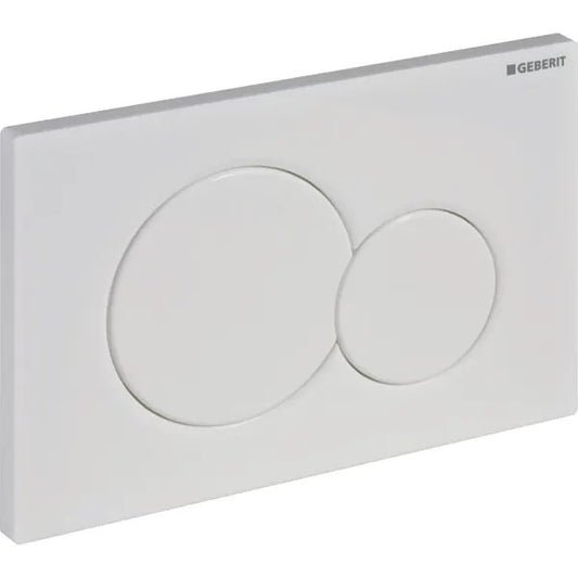 Geberit Sigma01 Clapeta de actionare dual-flush, alb lucios