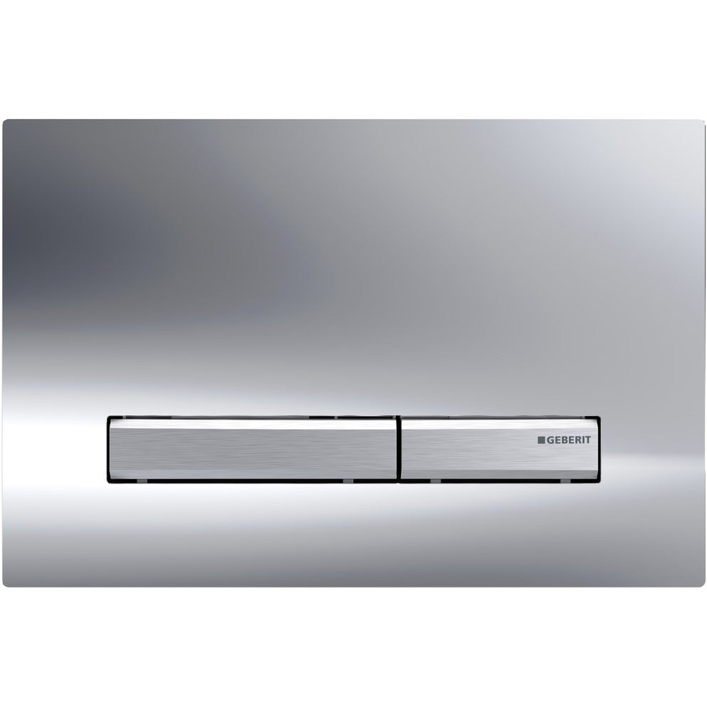 Geberit Sigma50 New Clapeta de actionare Dual Flush, crom lucios