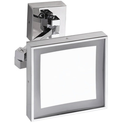 Bemeta Oglinda cosmetica cu LED si touch sensor, 20x20 cm