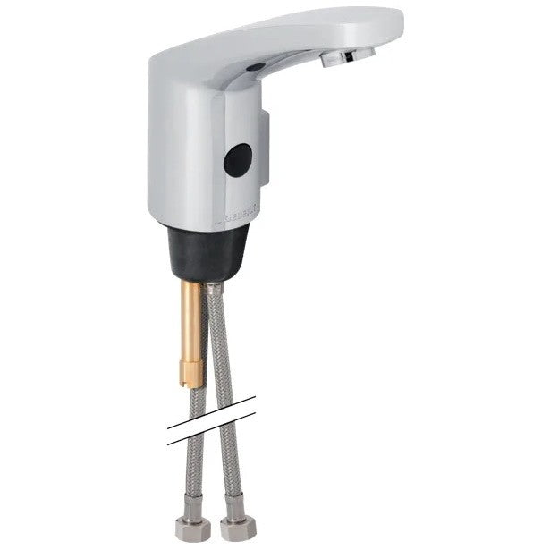 Geberit 185 Baterie lavoar cu infrarosu si maner pentru mixare apa, cu baterii 1.5 V