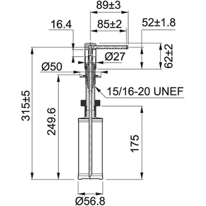 Franke Comfort Dozator sapun lichid, crom