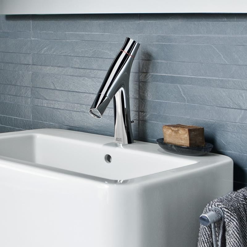 Baterie lavoar Hansgrohe Axor Starck Organic 80, dubla comanda, cu ventil pop-up