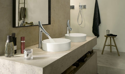 Baterie chiuveta baie inalta Hansgrohe Axor Starck Organic, fara ventil H43 cm