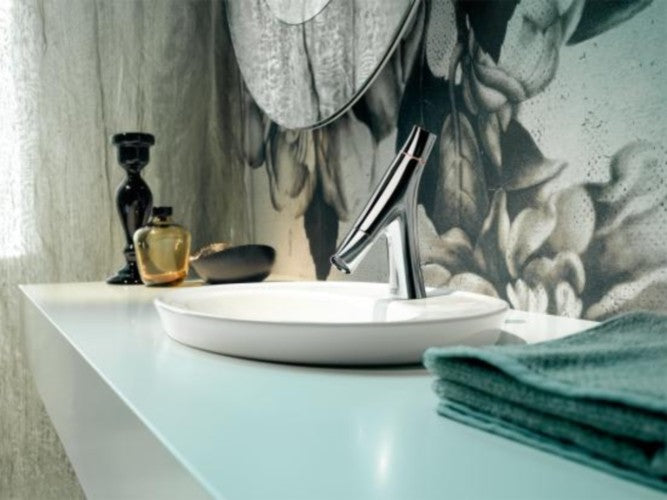 Baterie lavoar Hansgrohe Axor Starck Organic 50, dubla comanda, cu ventil pop-up
