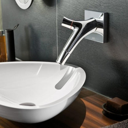 Baterie lavoar incastrata Hansgrohe Axor Starck Organic, dubla comanda