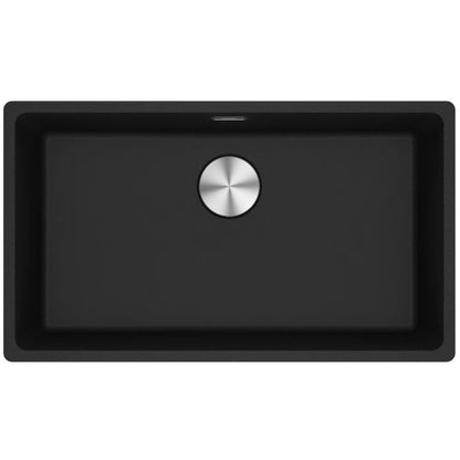 Franke Maris MRG 110-72 Chiuveta bucatarie granit 75x43 cm, negru