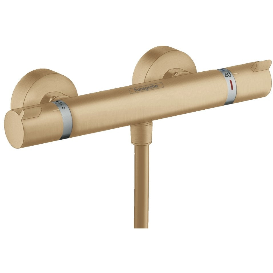 Hansgrohe Ecostat Comfort Baterie dus cu termostat, bronz satinat