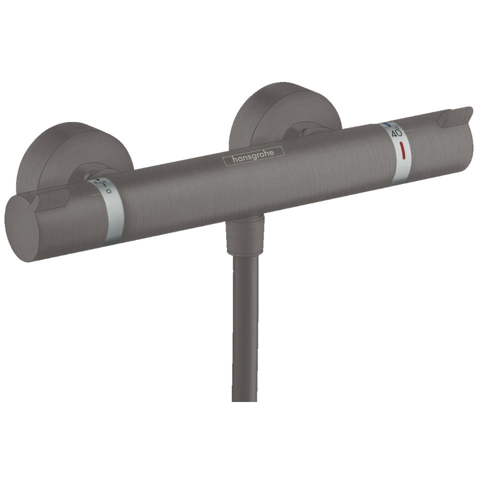 Hansgrohe Ecostat Comfort Baterie dus cu termostat, antracit satinat