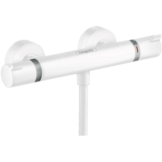 Hansgrohe Ecostat Comfort Baterie dus cu termostat, alb mat