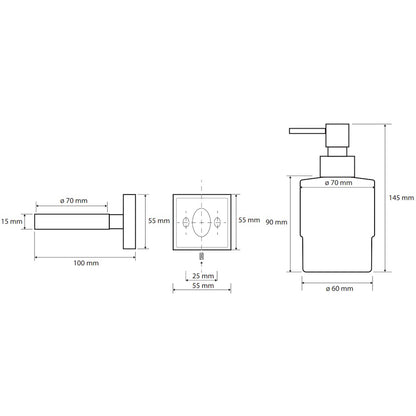 Bemeta Beta MINI Dozator sapun lichid