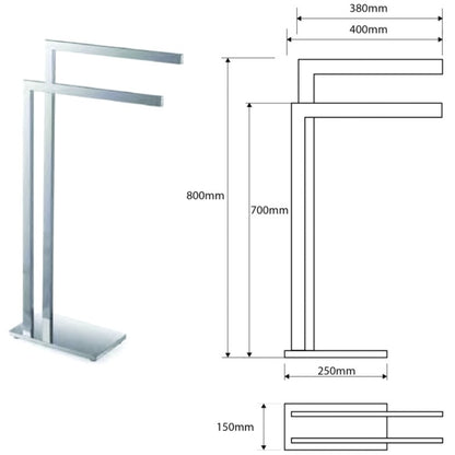 Bemeta Beta Stand prosop dublu