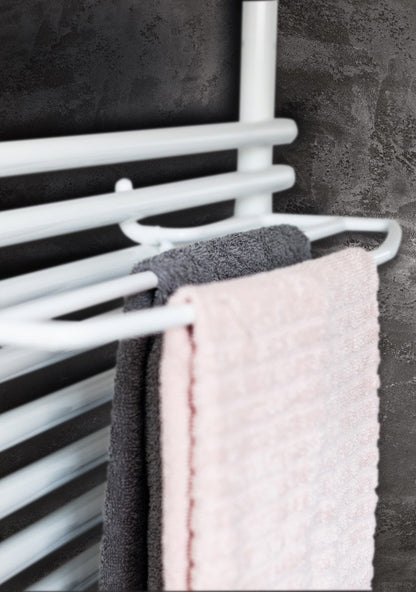 Bemeta Rawell Suport prosop baie tip bara pentru radiator 60 cm, alb