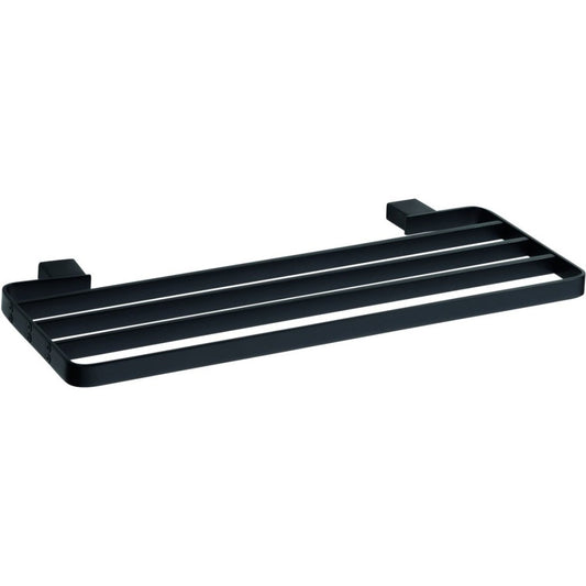 Bemeta Nero Raft (etajera) prosop baie 50x17 cm, negru