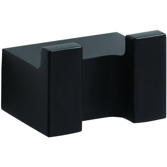 Bemeta Nero Cuier baie dublu 3.7 cm, negru