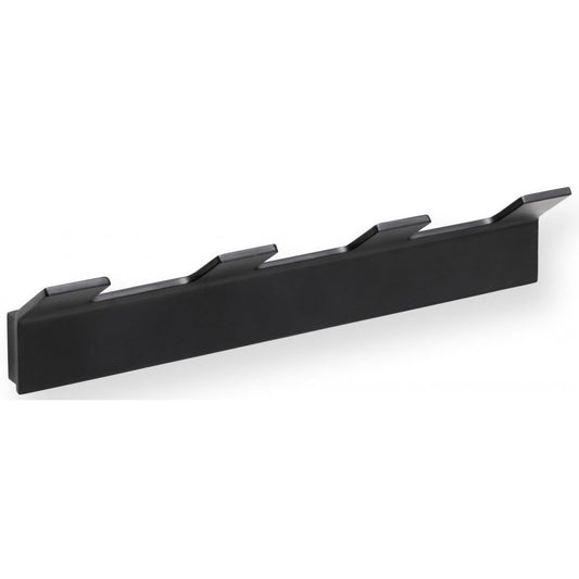 Bemeta Nero Cuier baie cu 4 brate, 20.5 cm, negru