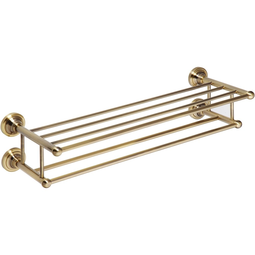 Bemeta Retro Raft (etajera) prosop baie dublu, bronz