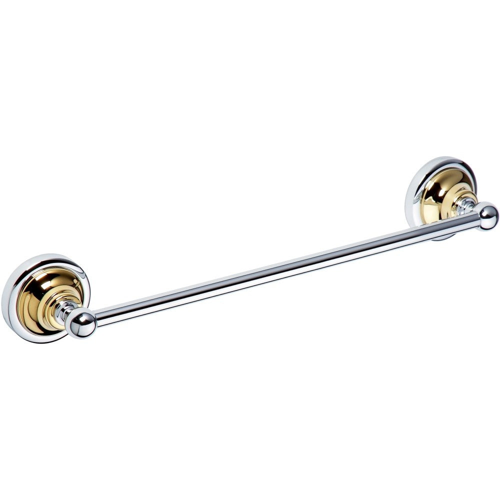 Bemeta Retro Suport prosop baie tip bara 37 cm, auriu/crom
