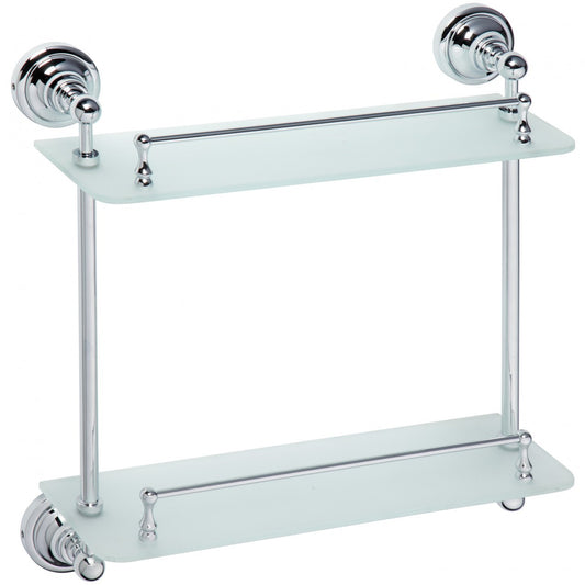 Bemeta Retro Polita dubla din sticla, cromata