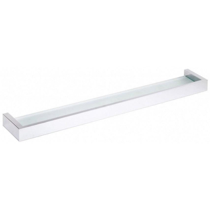 Bemeta Gamma Polita de sticla 60 cm, margine crom mat