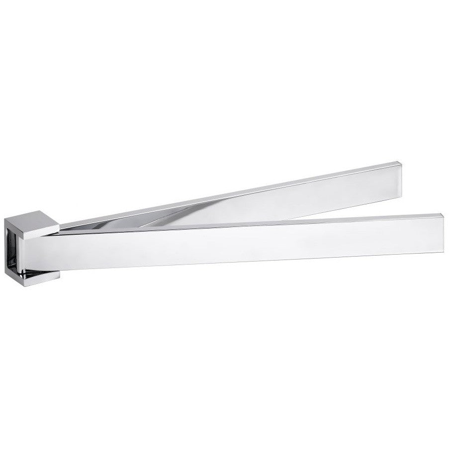 Bemeta Gamma Suport prosop baie tip bara cu 2 brate mobile, 42 cm, inox
