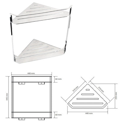 Bemeta Cytro Polita de colt dubla H37 cm