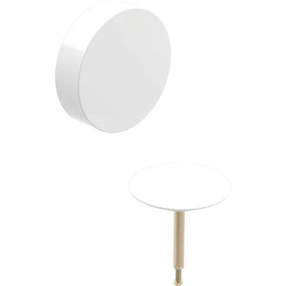 Geberit Set Sifon cu preaplin pentru cada cu actionare prin rotire L26 cm, alb