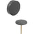 Geberit Split Set echipare pentru sifon cada cu actionare prin rotire, negru mat