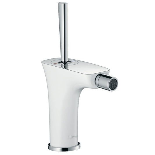 Hansgrohe PuraVida Baterie bideu monocomanda, alb/crom
