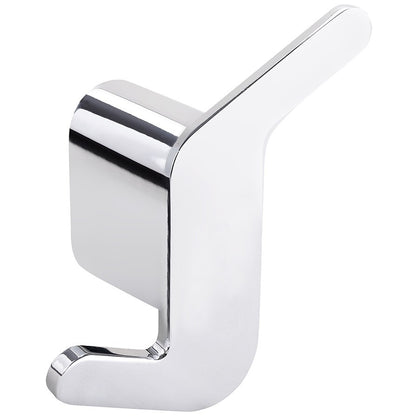 Bemeta Organic Cuier baie dublu 4 cm, varianta dreapta, inox