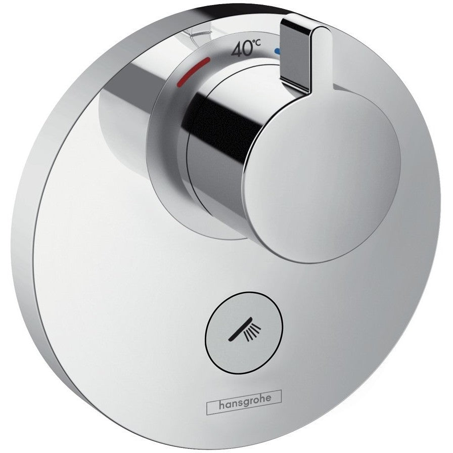 Hansgrohe ShowerSelect S Baterie dus cu termostat pentru montaj incastrat, debit mare, crom