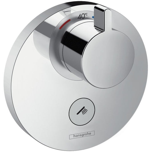 Hansgrohe ShowerSelect S Baterie dus cu termostat pentru montaj incastrat, debit mare, crom