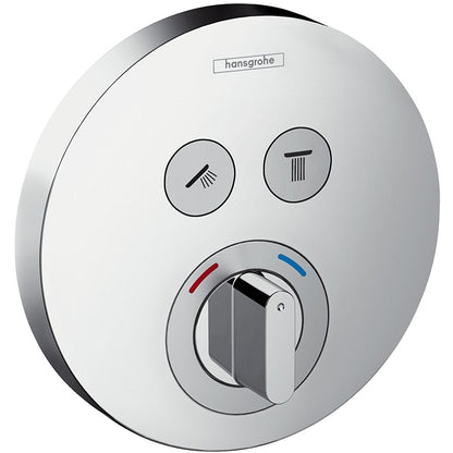 Hansgrohe ShowerSelect S Baterie dus pentru montaj incastrat, 2 functii, crom