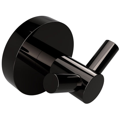 Bemeta Hematit Cuier baie dublu 5 cm, negru