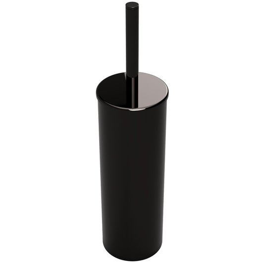 Bemeta Hematit Perie WC cu suport H38 cm, negru
