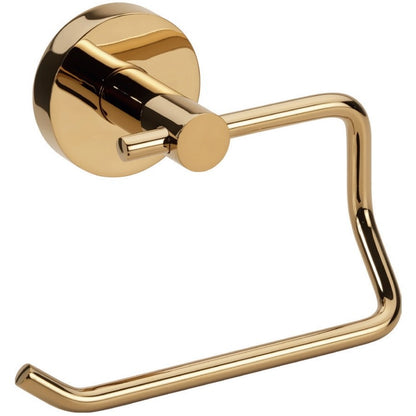 Bemeta Brilo Suport hartie igienica fara aparatoare 14 cm, auriu