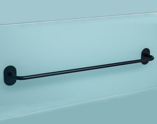 Bemeta Easy Suport prosop baie tip bara rotunjit 65 cm, negru