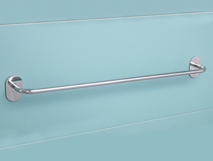 Bemeta Easy Suport prosop baie tip bara rotunjit 65 cm, inox lucios
