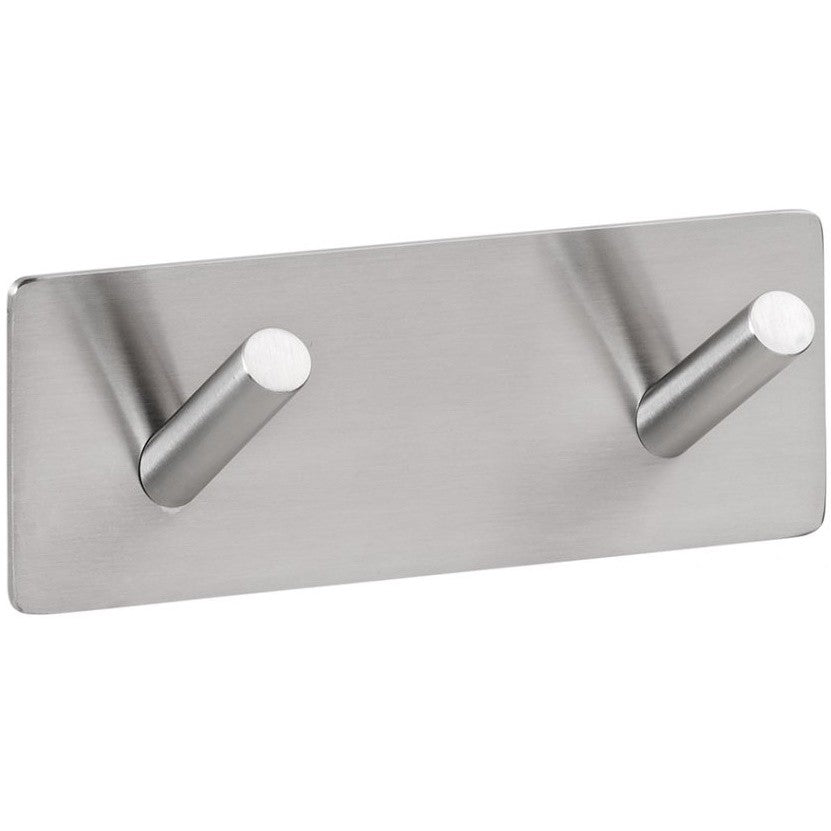 Bemeta Easy Cuier baie dublu, inox mat