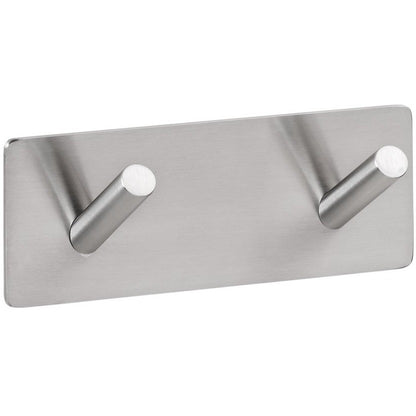 Bemeta Easy Cuier baie dublu, inox mat