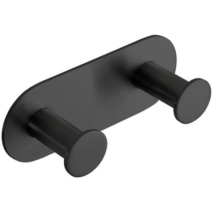 Bemeta Easy Cuier baie dublu rotunjit, negru