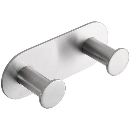 Bemeta Easy Cuier baie dublu rotunjit, inox mat