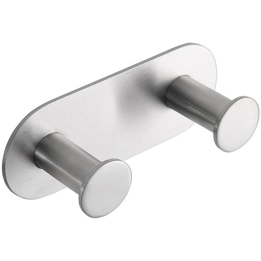 Bemeta Easy Cuier baie dublu rotunjit, inox mat